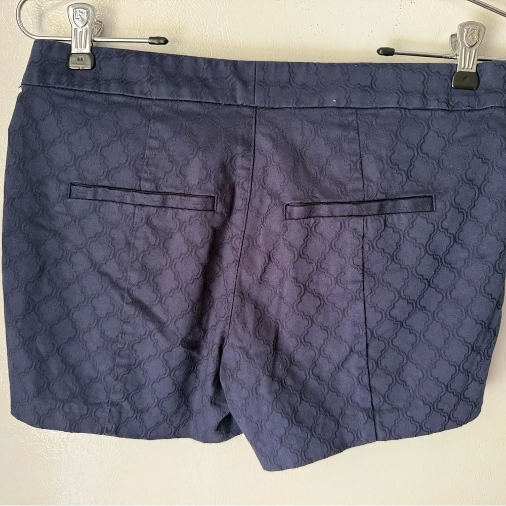 Lilly Pulitzer Navy Textured Shorts